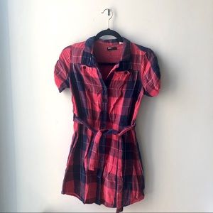 Fall Plaid Dress